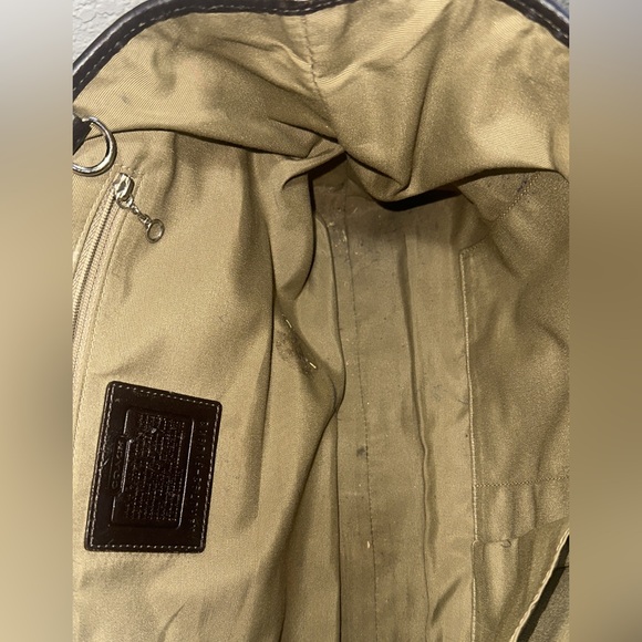 Coach SoHo Vintage Brown Leather Satchel Shoulder Bag - Picture 5 of 5